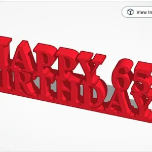 Happy Birthday 65
