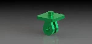support for a reflex camera. 1/4"