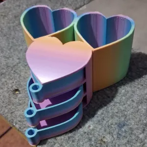 Valentine Desk Organizer