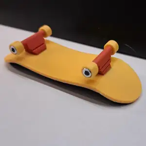 Fingerskateboard_Version2 gefedert/neigbar, Deck, Skateboard