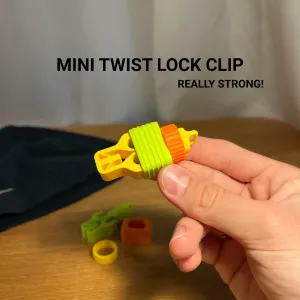 Mini Twist Lock Clip