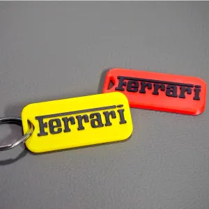 Keychain / Ring with Ferrari Lettering