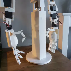 Nova Humanoid Robot Extended Rotating Desktop Stand