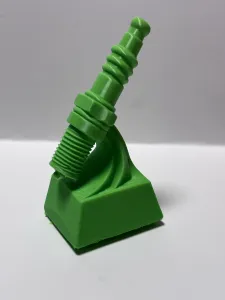 Spark plug mechanics decoration