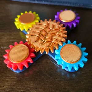 Geared Fidget spinner