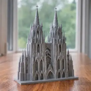 The Gothic Zenith | Ultra-Detail Cathedral Spire