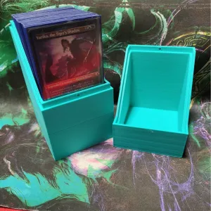 Double sleeve deckbox 100+ cards with dice compartment FREE