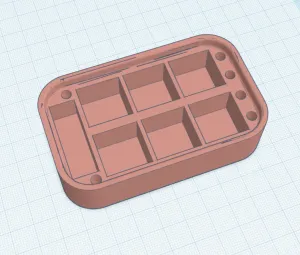YAAPT - Yet Another Altoid Paint Tin Insert for Watercolor P