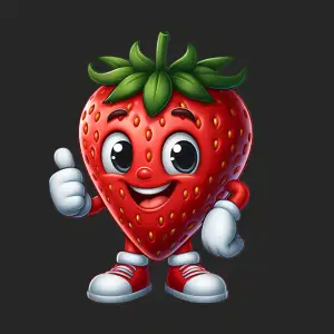 STRAWBERRY TOON CHARACTER