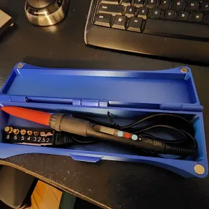 Heat insert or soldering iron case