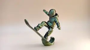 单板滑雪定格