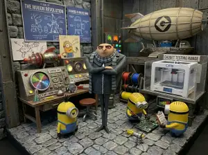Gru in two Parts — Faster, cleaner print