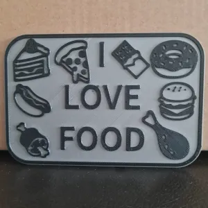 I love Food Sign