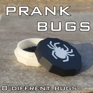 Prank bugs set with Snap-Fit Box