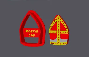 Mijter Sinterklaas / Miter Saint Nicholas - Cookie Cutter