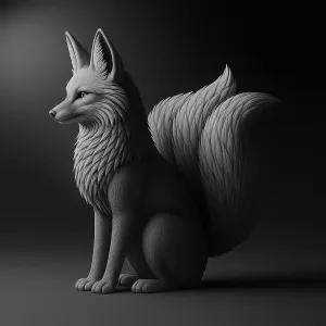 three tailed fox