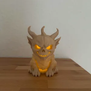 Halloween Gargoyle-Teelichthalter