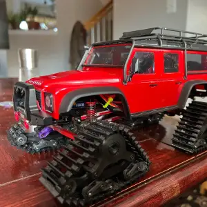 Traxxas trx4m snow tracks
