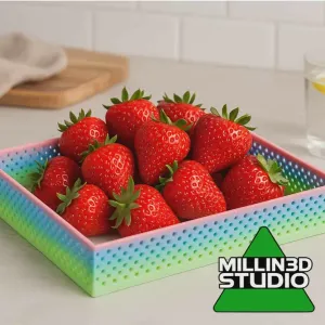 Colorful Serving Display Tray - Household Decor