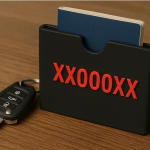 CarTag Holder – Personalized EU Doc Sleeve