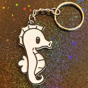 Keychain Caballito de Mar