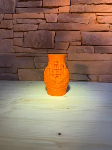 Vase fairy castle