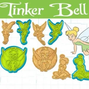 Cookie Cutter, tinkerbell ,Polymer Clay Cutters