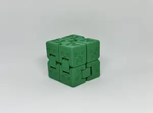 Minecraft creeper infinity cube | fidget toy
