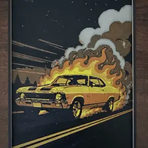 HueForge Chevy Nova