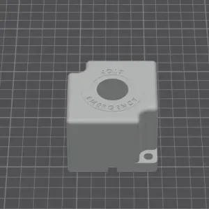 Caja botonera individual para boton paro de emergencia