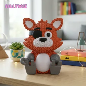 Baby Foxy - fnaf - Five Nights at Freddy’s - Knitted Crochet