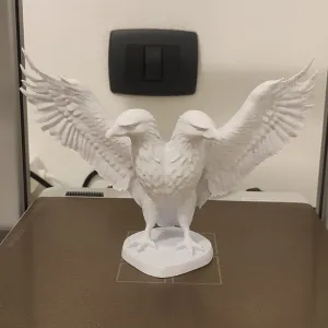 STATUA AQUILA A DUE TESTE