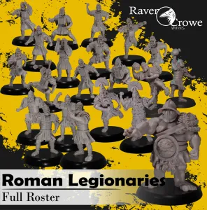 Roman Legionaries Fantasy Football Team | Full Roster