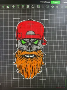 Bearded Skull
