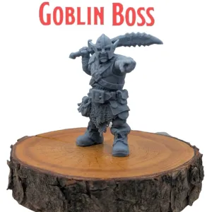 Goblin Boss - MGM Print-Ready Mini