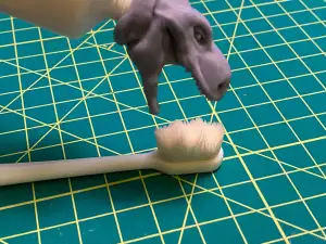 Dinosaur (T-Rex) Toothpaste Topper