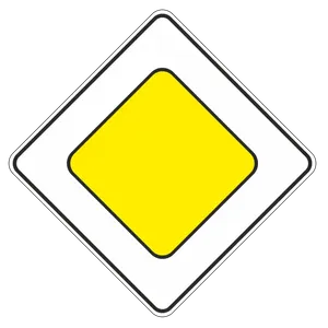 The sign main road