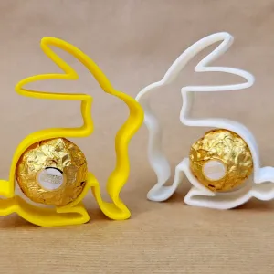 Easter Bunny with Ferrero Rocher chocolate