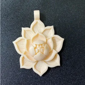 Lotus flower pendant