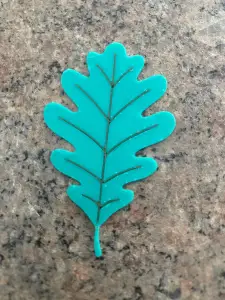 Decorative Oak Leaf