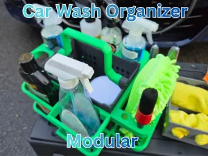 MODULAR CAR WASH AND DETAILING ORGANIZER