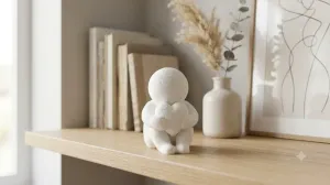 Cute Seated Decor Figure