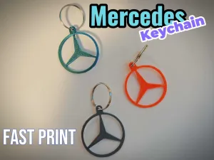 Mercedes Keychain