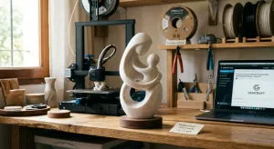 Mother’s Day Special -Eternal Bond: Minimalist Zen Sculpture
