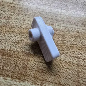 Refrigerator vegetable drawer wheel nut (LG)
