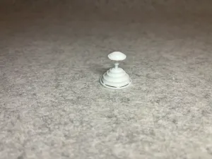 Dollhouse standing lamp miniature house