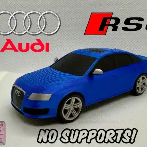 Audi RS6 Limousine Kit Card (1:24 scale)