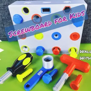 Kids Workspace - Activity Board for Desk and Wall