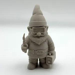 Welder Garden Gnome