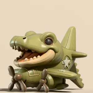 Bombardino Cocodrilo Fan Art